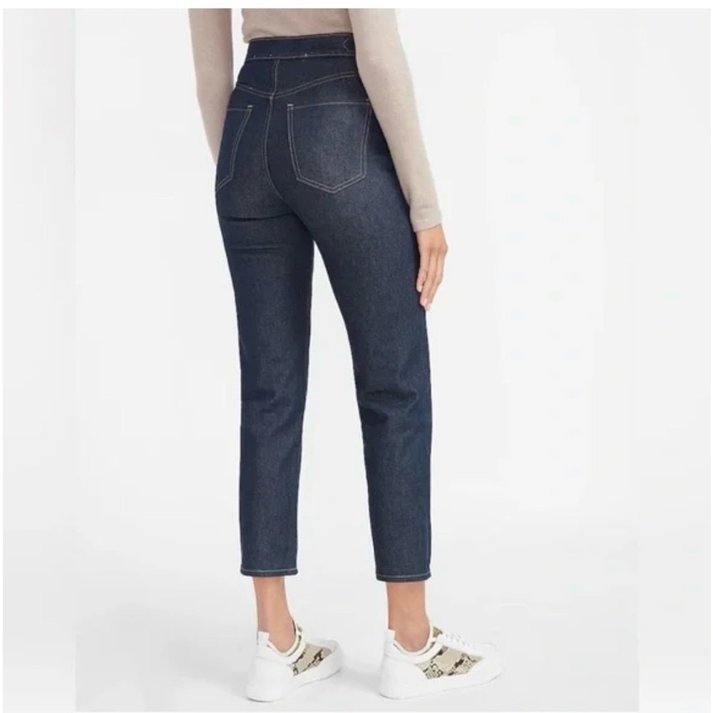 Express High Rise Mom Jeans - Picture 6 of 7